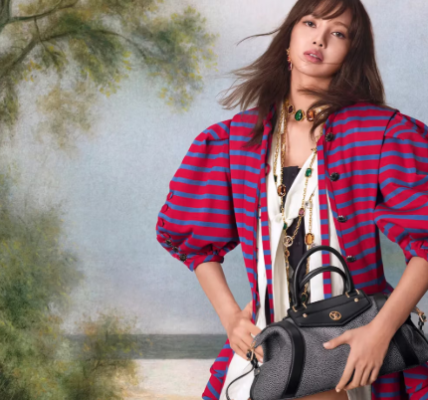 LISA makes a stunning debut as the face of Louis Vuitton’s Spring 2025 campaign, captured by Steven Meisel in front of Laurent Grasso's contemporary artworks.