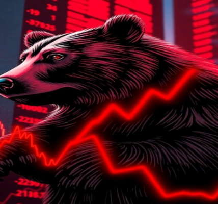 Traders monitor stock prices as Sensex plunges 1,300 points and Nifty falls below 24,600 on May 13, 2025.