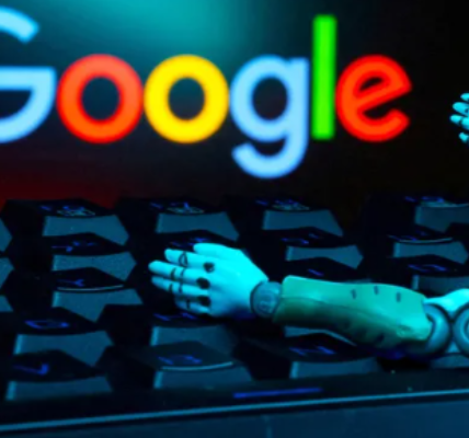 Smartphone displaying Google One interface with cloud storage and AI tools.