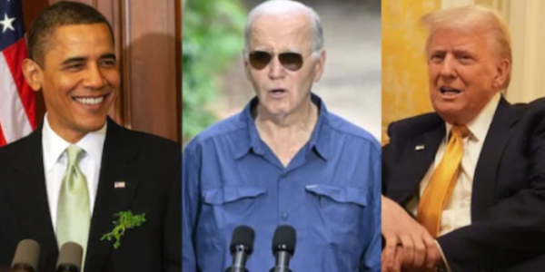 Donald Trump, Barack Obama, and other political leaders express their support for Joe Biden after his cancer diagnosis.