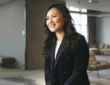 Jen Zhu Scott, CEO of Power Dynamics, speaking on U.S.-China cooperation in AI development.