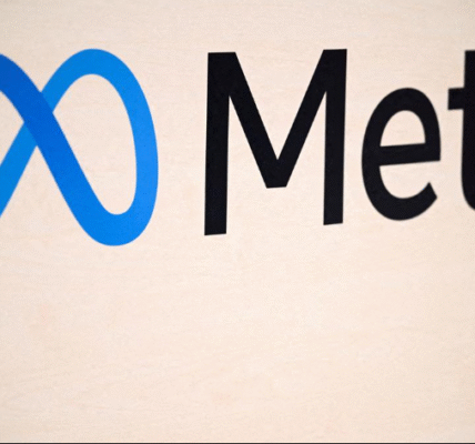 Meta headquarters building with company logo, reflecting legal scrutiny.