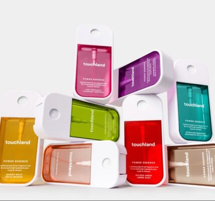 Andrea Lisbona, founder and CEO of Touchland, leading the modern personal care brand