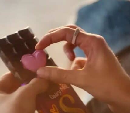 Cadbury Dairy Milk Silk Valentine’s 2026 campaign highlighting human love over AI