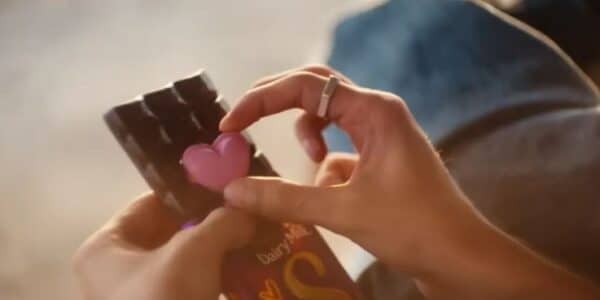 Cadbury Dairy Milk Silk Valentine’s 2026 campaign highlighting human love over AI